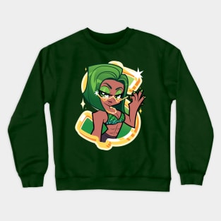 The Green Goddess Crewneck Sweatshirt